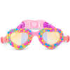 Candy Heart Frame Youth Swim Goggle, Pink - Swim Goggles - 1 - thumbnail