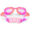 Candy Heart Frame Youth Swim Goggle, Pink - Swim Goggles - 3