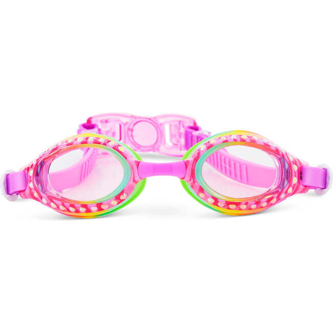 Animal Print Rhinestone Youth Swim Goggle, Multicolors