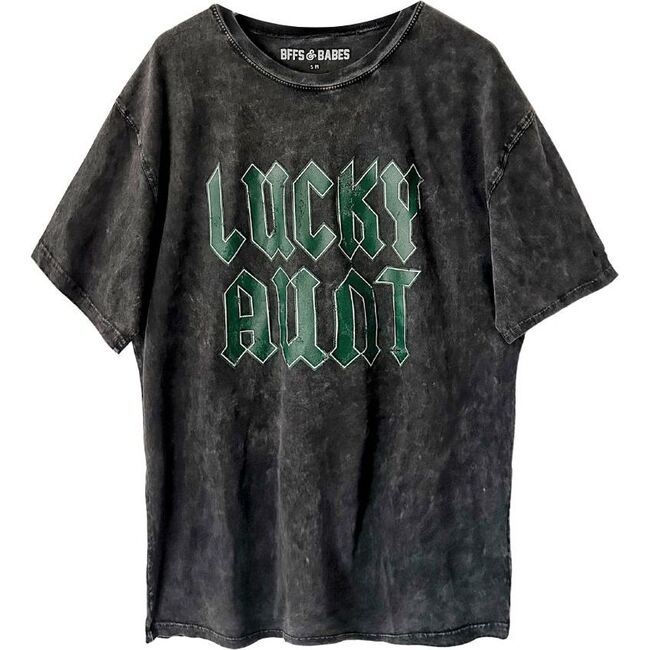 Women's Lucky Aunt Short Sleeve Oversized T-Shirt, Mineral