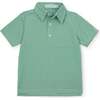 Will Performance Polo Shirt - Green Stripes - Polo Shirts - 1 - thumbnail