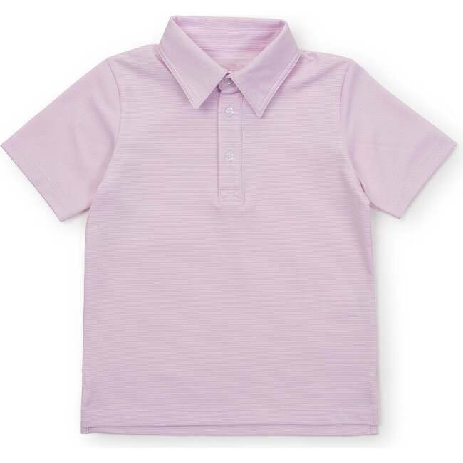 Will Performance Polo Shirt - Pink Stripes