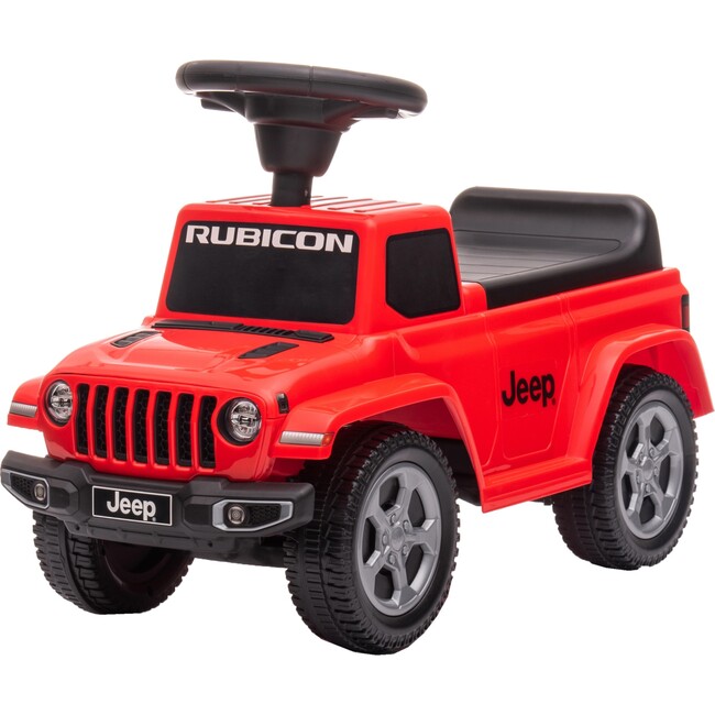 "Jeep Gladiator Push Car, Red"