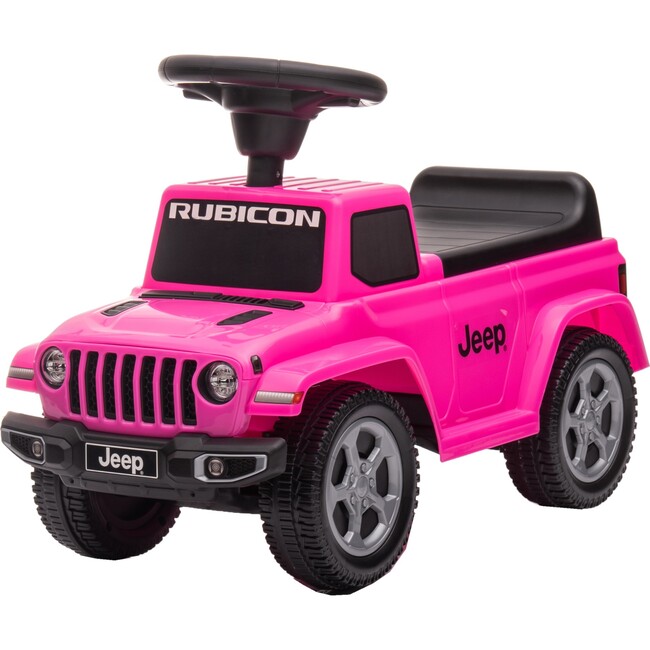 "Jeep Gladiator Push Car, Pink"