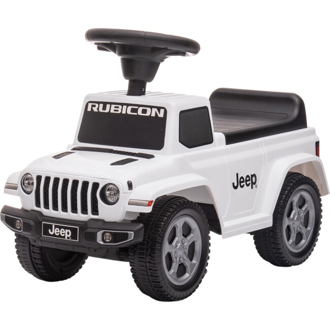 "Jeep Gladiator Push Car, White"