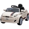 "Fiat 500 12V, White" - Ride-Ons - 1 - thumbnail