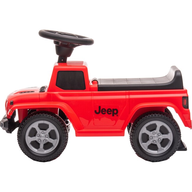 "Jeep Gladiator Push Car, Red" - Ride-Ons - 3