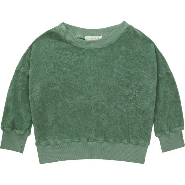 Terry Cloth Everyday Sweatshirt, Watercress