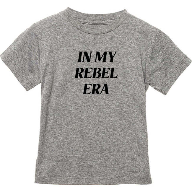 In My Rebel Era Short Sleeve Kids T-Shirt, Grey