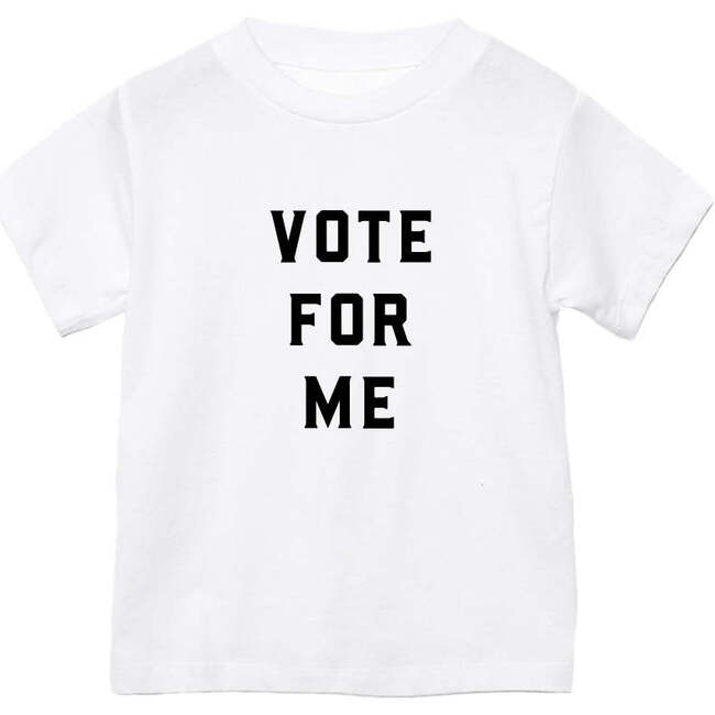 Vote For Me Kids T-Shirt, White