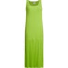 Women's Angelina Slim-Rib Tank Dress, Neon Lime - Dresses - 1 - thumbnail