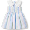 The Seersucker Smocked Sundress - Dresses - 1 - thumbnail