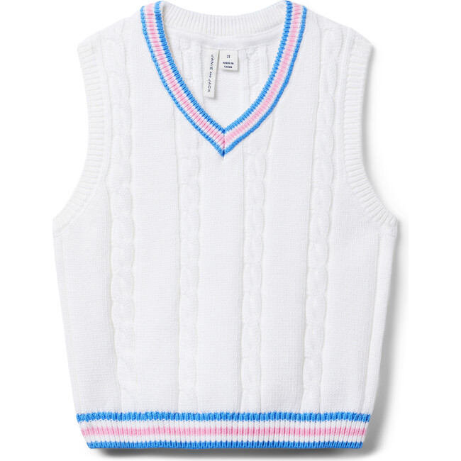 The Cable Knit Sweater Vest