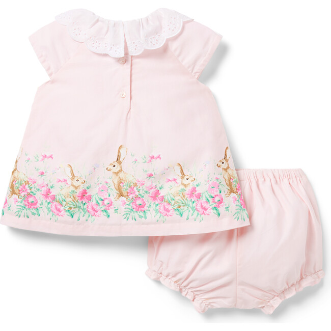 Baby Floral Bunny Matching Set - Dresses - 3