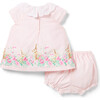 Baby Floral Bunny Matching Set - Dresses - 3
