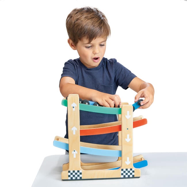 Wooden Ramp Racer Toy - Woodens - 2