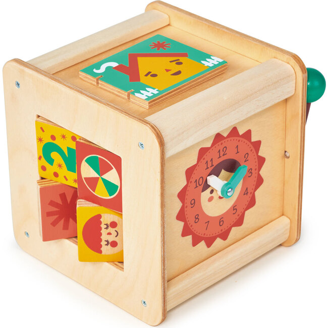 Toddler Activity Cube - Woodens - 6