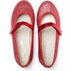 Classic Glitter Mary Janes, Red - Mary Janes - 4