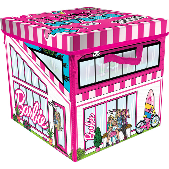 ZipBin Barbie Dreamhouse Toy Storage Box & Playmat