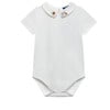 Little Monty Augustus & Friends Body, White - Onesies - 1 - thumbnail