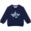 Little Liberty Print Wiltshire Butterfly Sweatshirt, Lilac Wiltshire - T-Shirts - 1 - thumbnail