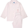 Ballerina Pajama, Pink Stripe - Pajamas - 1 - thumbnail