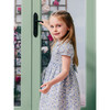 Catherine Rose Smocked Dress, Blue Rose - Dresses - 3
