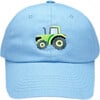 Tractor Baseball Hat, Blue - Hats - 1 - thumbnail