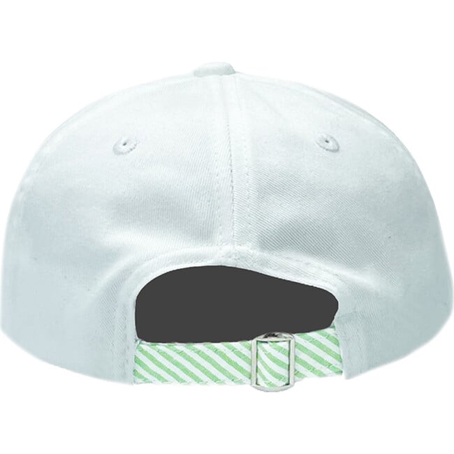 Golf Flag Baseball Hat, White - Hats - 4