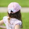 Rainbow Golf Cart Bow Baseball Hat, Pink - Hats - 3