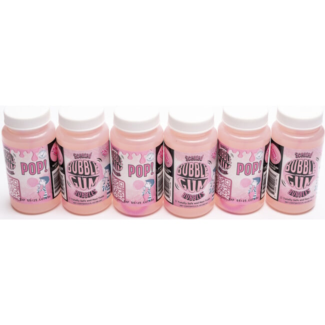 6 Pack Bubble Love Bubblegum Scented Bubbles - Arts & Crafts - 6