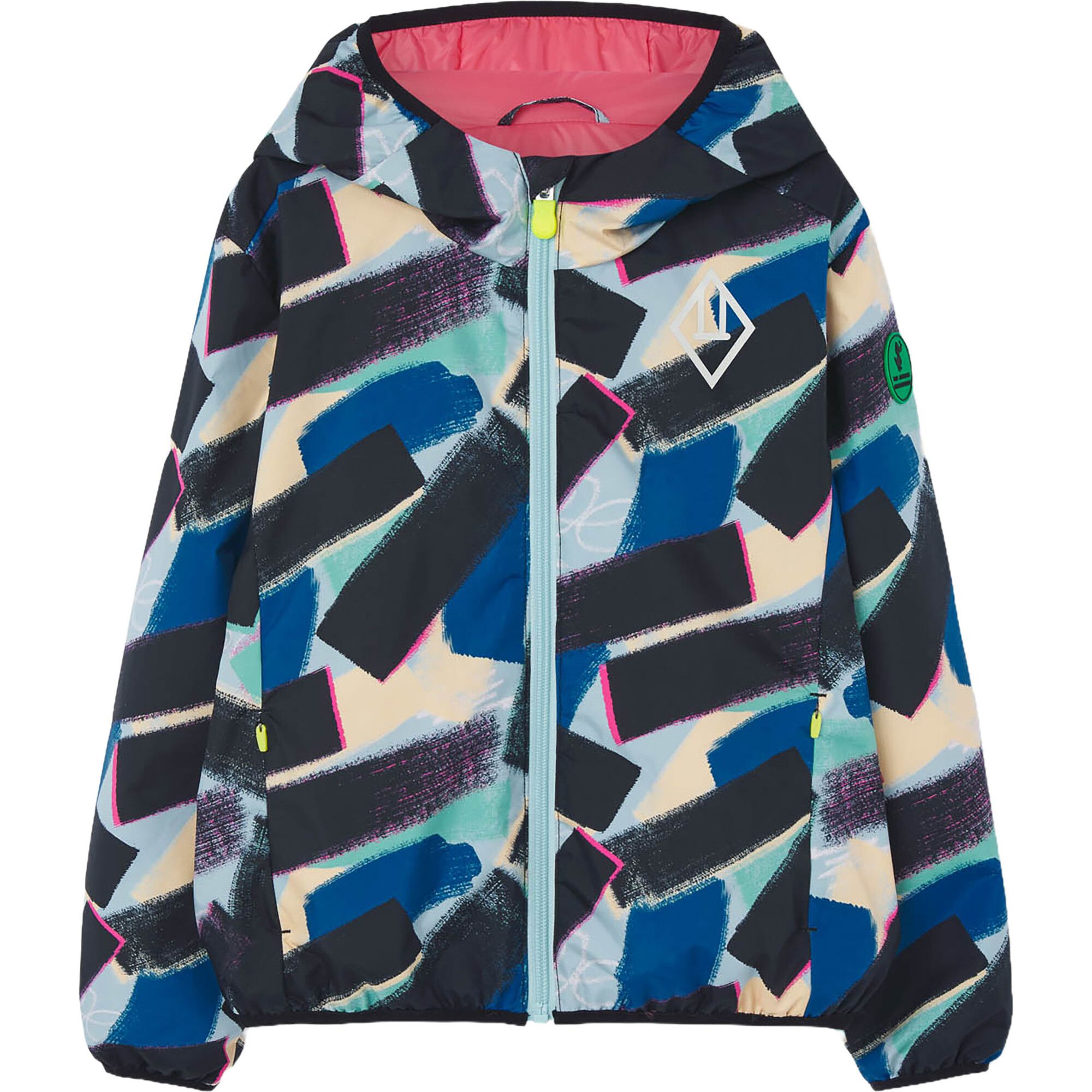 Calf Kids Regular Fit Jacket, Blue - Jackets - 1