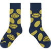 Skunk Kids Socks, Navy - Socks - 1 - thumbnail