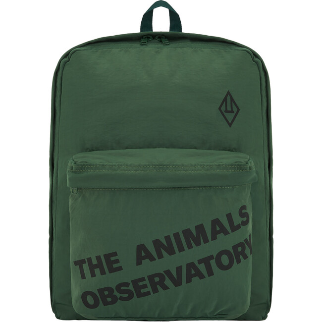 Animals Observatory Back Pack Bag, Green