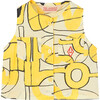 Baboon Baby Shirt, Soft Yellow - Shirts - 1 - thumbnail