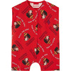 Goose Baby Jumpsuit, Red - Jumpsuits - 1 - thumbnail