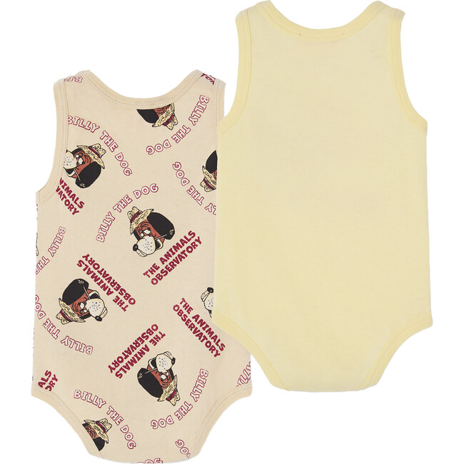 Pack Turtle Baby Body, Soft Yellow - Onesies - 2