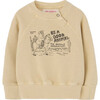 Shark Baby Sweatshirt, Beige - Sweatshirts - 1 - thumbnail