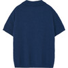 Whale Bird Kids Relaxed Fit Sweater, Navy - Sweaters - 2