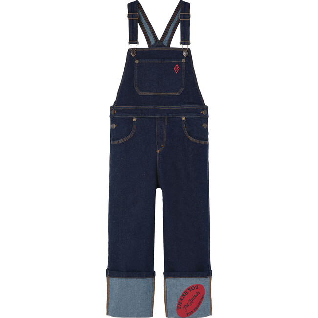 Mule Animals Observatory Kids Relaxed Fit Jumpsuit, Indigo