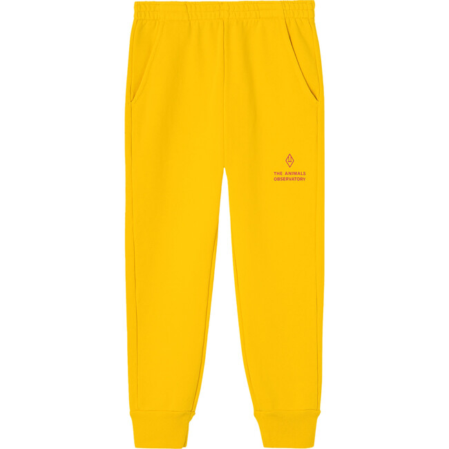 Draco Kids Regular Fit Pants, Yellow