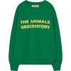 Leo Kids Relaxed Fit Sweatshirt, Green - Sweatshirts - 1 - thumbnail