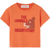 Rooster Baby T-Shirt, Orange - T-Shirts - 1 - thumbnail