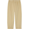 Camel Stripes Kids Relaxed Fit Pants, Beige - Pants - 2