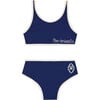 Triton Animals Kids Swimsuit, Navy - Two Pieces - 1 - thumbnail