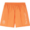 Puppy Logo Kids Regular Fit Swimsuit, Orange - Swim Trunks - 1 - thumbnail