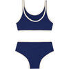 Triton Animals Kids Swimsuit, Navy - Two Pieces - 2