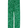 Sequins Robin Kids Regular Fit Pants, Green - Pants - 2