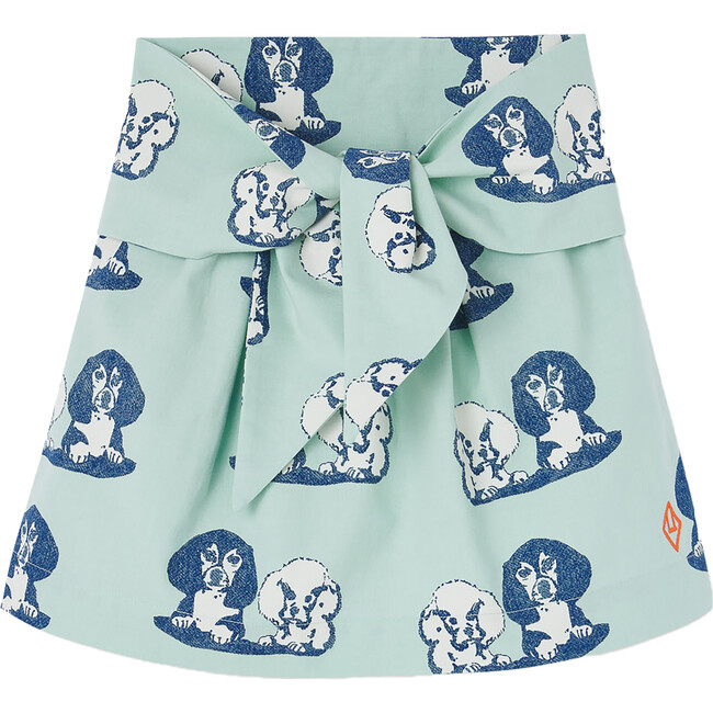 Swan Dogs Kids Regular Fit Skirt, Turquoise