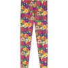 Alligator Flowers Kids Regular Fit Pants, Multicolor - Pants - 1 - thumbnail